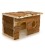 Casita de madera para roedores - 28 x 18 x 16 cm