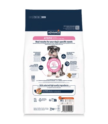 ADVANCE ATOPIC & FOOD SENSITIVITY MINI 3.KG