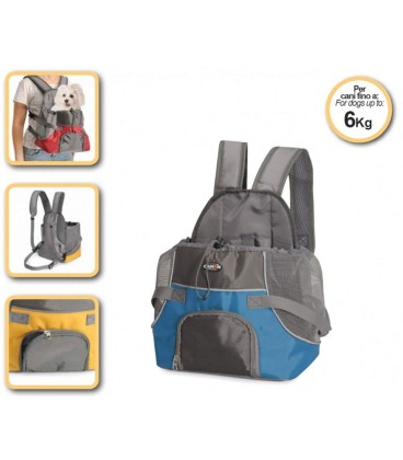 MOCHILA-FRONTAL AMARILLO-BASE 28X22.CM 6/KG