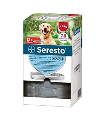 ERESTO COLLAR PERROS + 8 KG ( ROJO ) ENVAS-CLINICO 70-CM 1/UNDAD