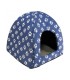 IGLU HUELLAS AZULES  45x45x40cm