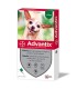ADVANTIX PIPETAS 0,4ml x 4.pip (0-4.kg)