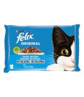 FELIX ORIGINAL FESTIN DEL MAR EN GELATIN(4 X 85 GR)