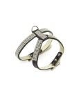 Arnés de cuero con pedrería(Talla M 29/35)