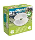Recambio filtro fuente de agua para gatos y perros - 4 unidades