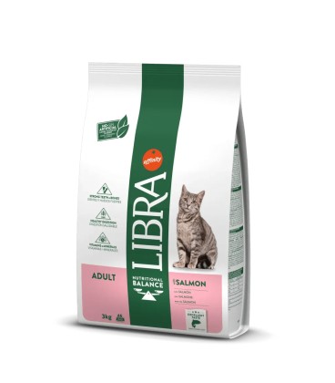LIBRA ADULT CAT  CON SALMÓN 3.KG