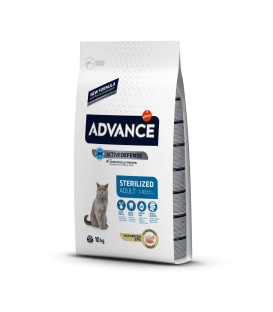 ADVANCE ADULT CAT STERILIZED TUREY 10.KG