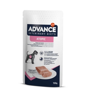 ADVANCE  DOG HUMEDO ATOPIC 150GR