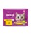 WHISKAS CORE +7 SELECCION AVES (  4 X 85.GR)