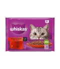 WHISKAS CORE SELECCION CARNE 4x85