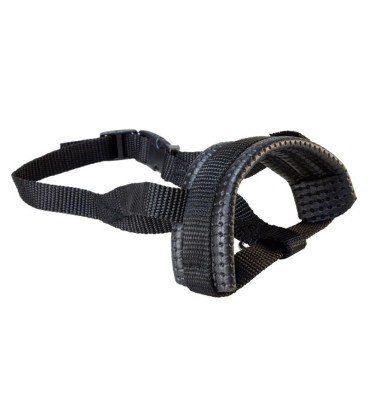 Bozal nylon con lazo acolchado - M