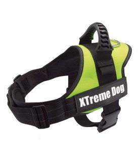 Arnés Xtreme Dog - Verde Neon M (61-81cm)