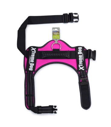 Arnés Xtreme Dog - Rosa S (50-64cm)
