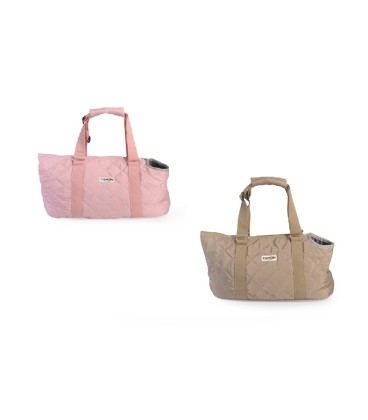 Bolsa de transporte con asas de algodón.