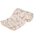 MANTA  LINGO ,(150 X 100 cm) BLANCO-BEIGE