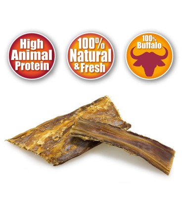 Esófago de Búfalo en Barritas - 12cm - 60 g - 5 unidades