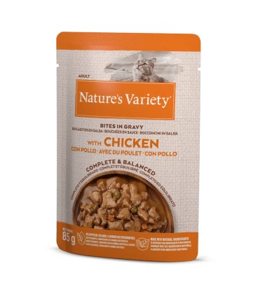 NATURE"S VARIETY BITES GRAVI 85.GR