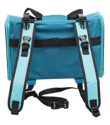 MOCHILA CONNOR,PETROLEO ( 42 x 29x 21 cm)