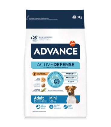 ADVANCE ACTIVE-DEFENSE ADULT-MINI 3.KG