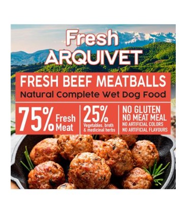 Fresh Beef Meatballs - Albóndigas con ternera, boniato y zanahoria - 400g