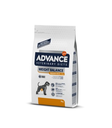 ADVANCE WEIGHT BALANCE VETERINARY DIETS MEDIUUM-MAXI 3.KG