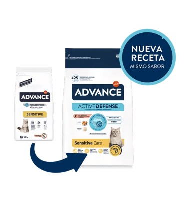 ADVANCE ADULT STERILEZED SENSITIVE SALMON 3.KG