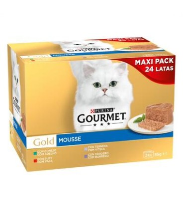 PURINA GOURMET GOLD MOUSSE (24x85-GR)