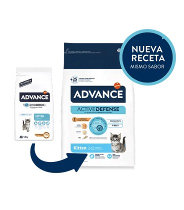 ADVANCE CAT KITTEN De 2 a 12 meses de edad